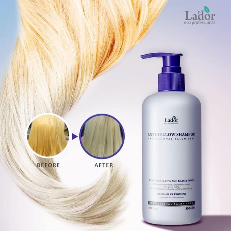 Шампунь для устранения желтизны Lador Anti-Yellow Shampoo 300 ml