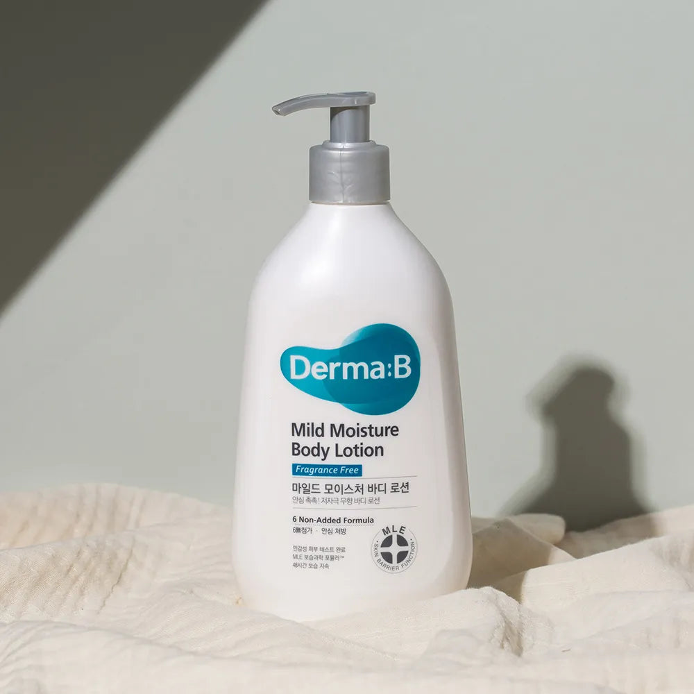 Derma:B Увлажняющий лосьон для тела Mild Moisture, 400 мл
