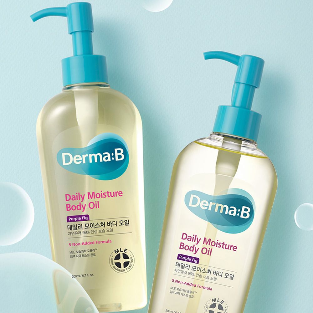 Derma:B Парфюмированное масло для тела Daily Moisture Fresh Peach, 200 мл