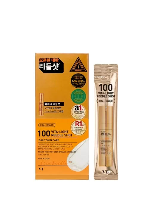 VT COSMETICS Ампула-усилитель ухода Vita-Light Reedle Shot 100, 2 мл