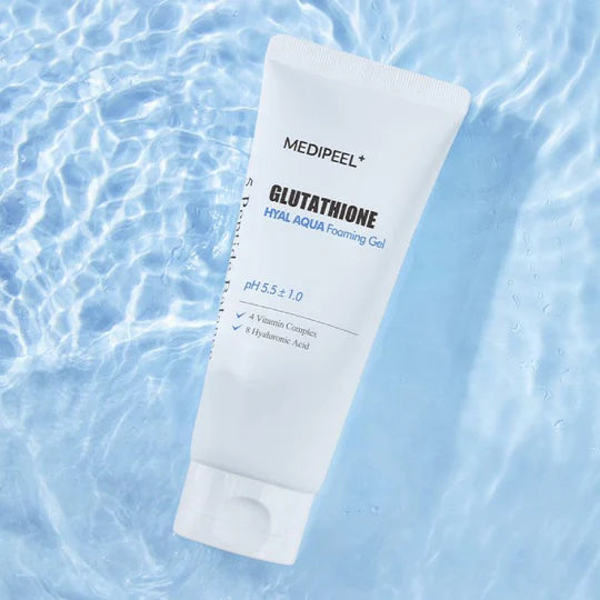 MEDIPEEL Очищающий гель Glutathione Hyal Aqua, 150 мл