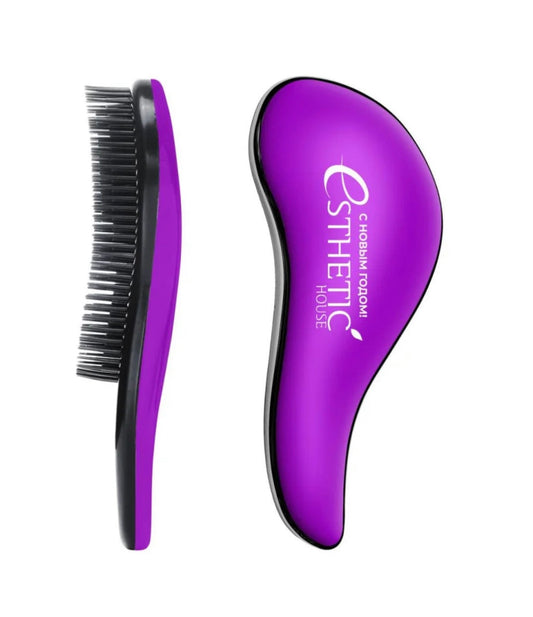 Расчёска для волос Esthetic House Hair Brush For Easy Comb violet