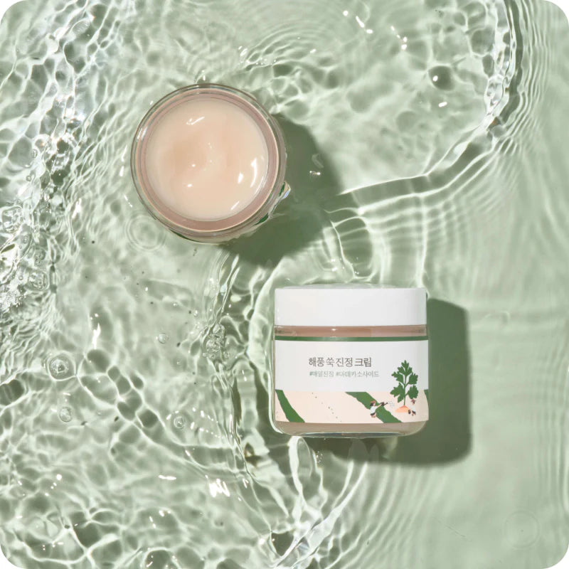 ROUND LAB Успокаивающий крем Mugwort, 80 мл