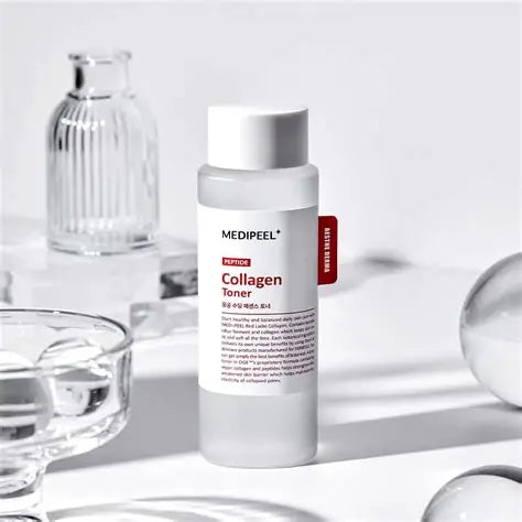 MEDIPEEL Тонер-эссенция для лица Red Lacto Peptide Collagen Soothing, 200 мл