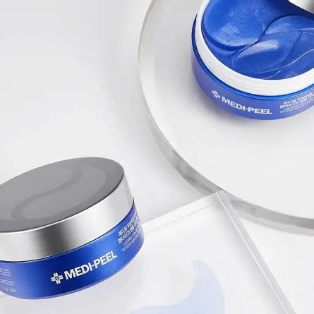Увлажняющие гидрогелевые патчи с пептидами MEDI-PEEL Hyaluron Aqua Peptide 9 Ampoule Eye Patch