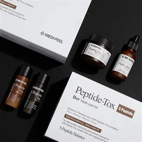 MEDIPEEL Набор для лица с интенсивным лифтинг эффектом Peptide Tox, 4 шт
