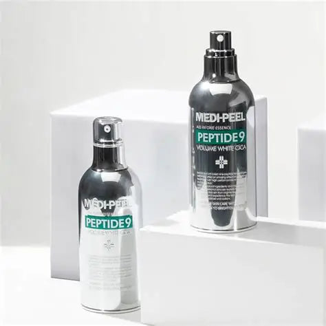 Осветляющая кислородная эссенция с центеллой MEDI-PEEL Peptide 9 Volume White Cica Essence 100ml