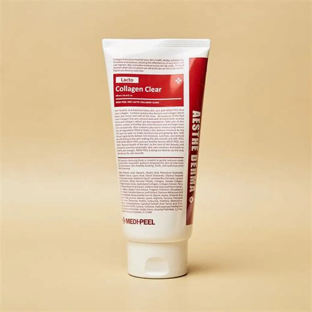 Пенка для умывания с коллагеном и пробиотиками MEDI-PEEL Red Lacto Collagen Clear 2.0, 300 ml