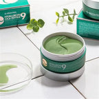 Успокаивающие гидрогелевые патчи с пептидами MEDI-PEEL Hyaluronic Cica Peptide 9 Ampoule Eye Patch, 60 pcs