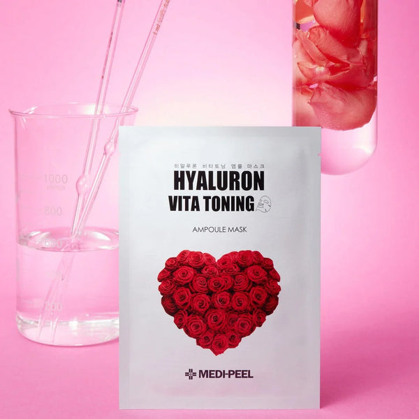 MEDIPEEL Витаминная тонизирующая маска Hyaluron Vita Toning, 1 шт
