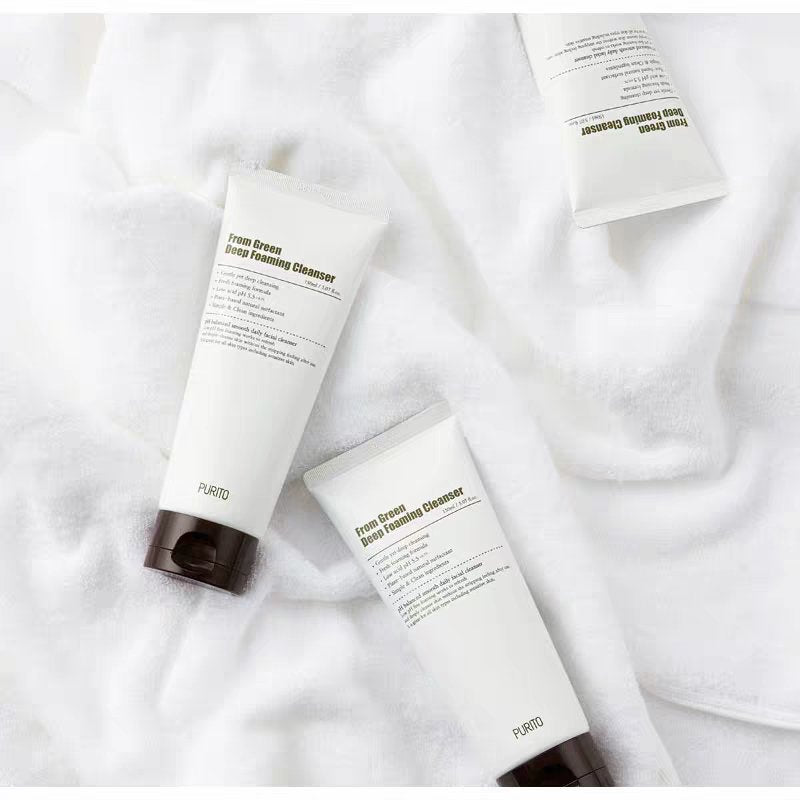 Purito SEOUL Слабокислотная пенка для очищения From Green Deep, 150 мл