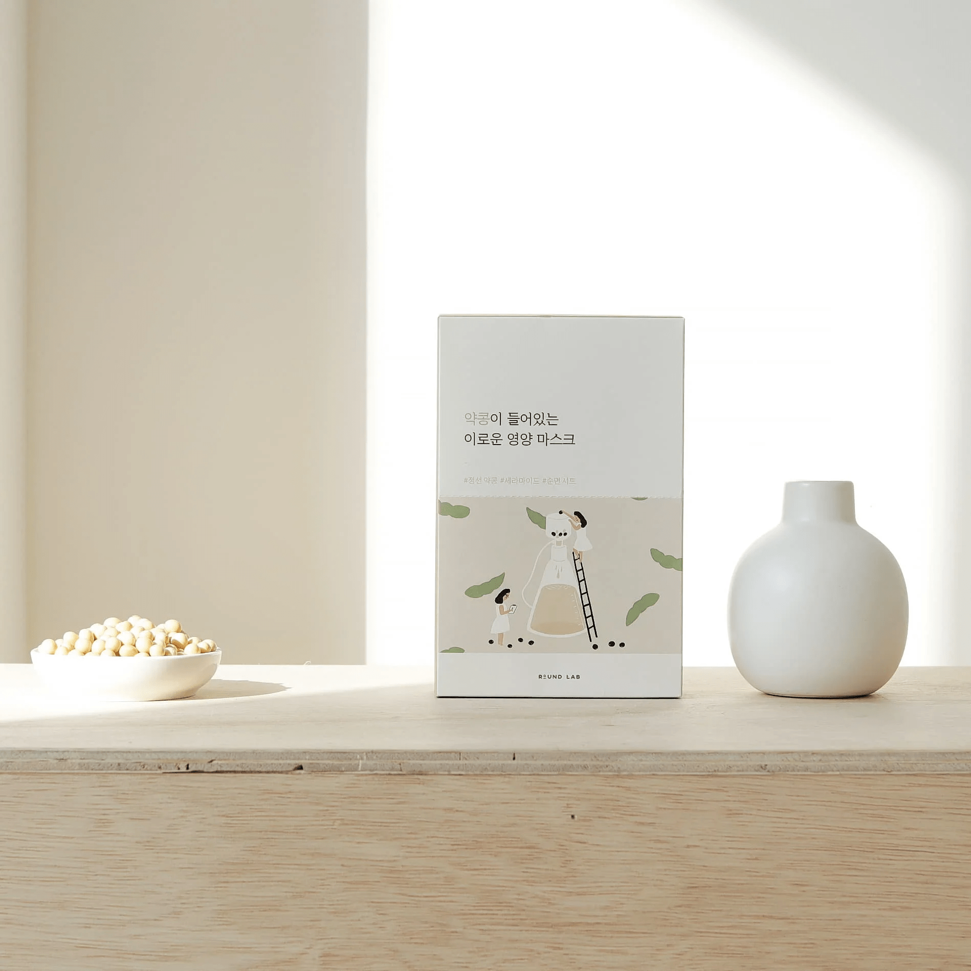 ROUND LAB Питательная тканевая маска Soybean, 1 шт