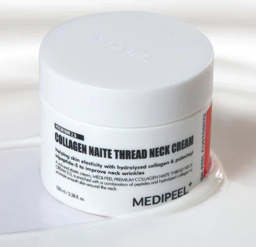 Подтягивающий крем для шеи с пептидным комплексом MEDI-PEEL PREMIUM NAITE THREAD NECK CREAM 100ml