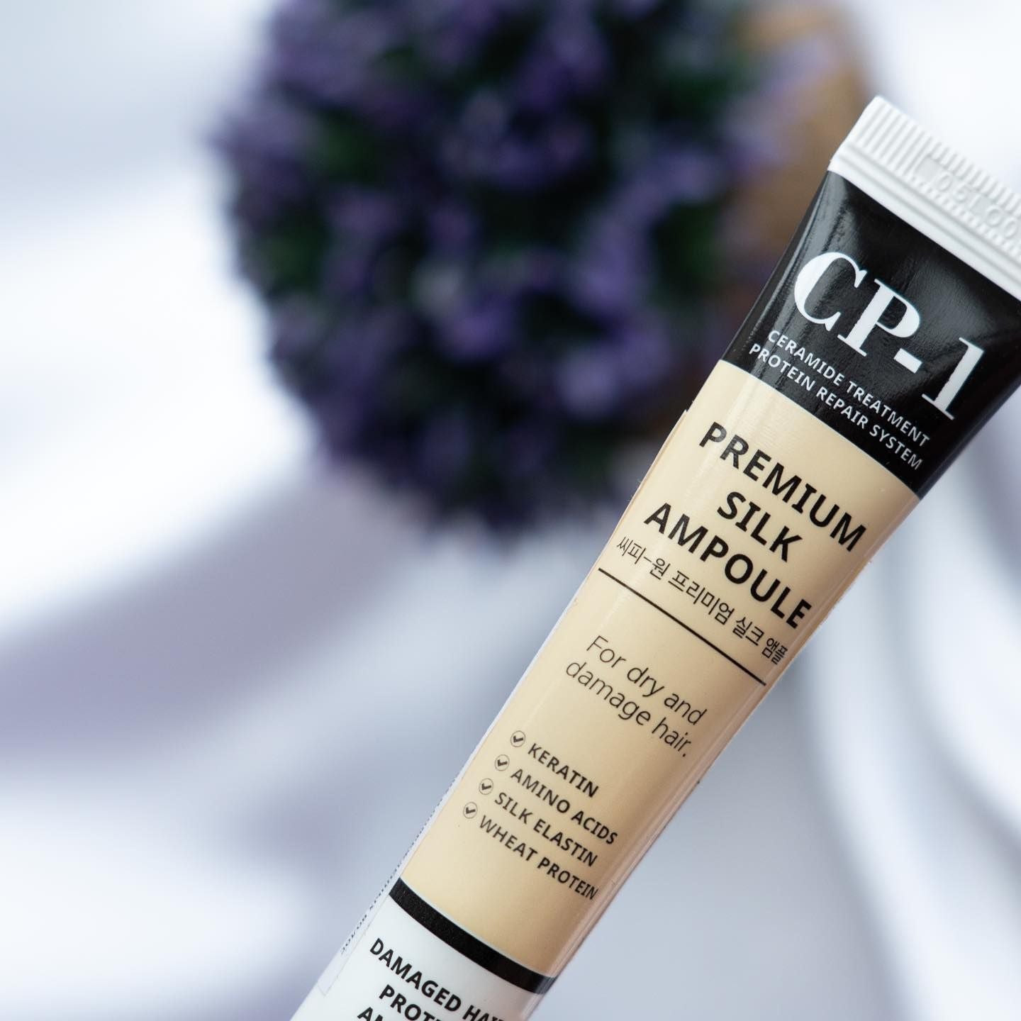 Несмываемая сыворотка для волос с протеинами шелка ESTHETIC HOUSE CP-1 Premium Silk Ampoule 1pcs * 20 ml