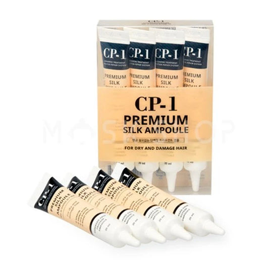 Сыворотка для волос с протеинами шёлка Esthetic House CP-1 SET Hair Serum SILK PROTEINS CP-1 Premium Silk Ampoule, 20ml*4pcs