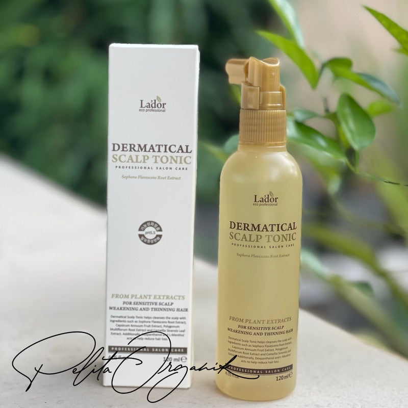LADOR Укрепляющий тоник для кожи головы Dermatical Scalp Tonic, 120 мл