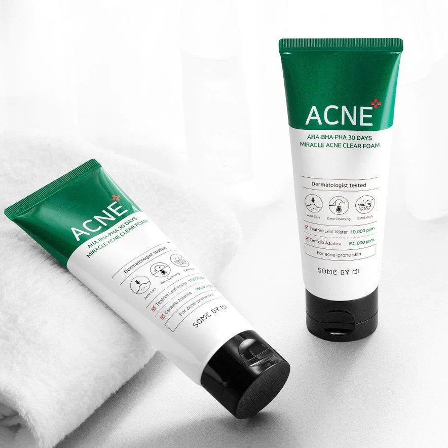 SOME BY MI Пенка для проблемной кожи AHA-BHA-PHA 30 Days, 100 мл