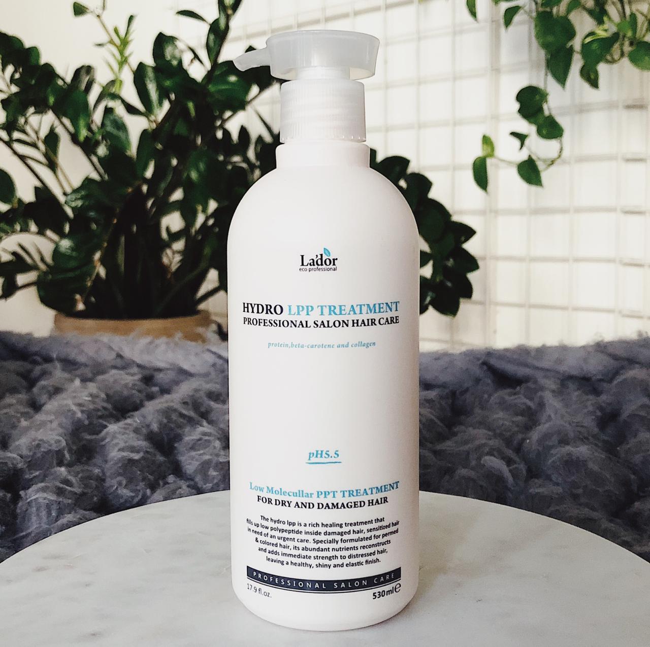 Маска для поврежденных и сухих волос Lador Eco Hydro LPP Treatment 530 ml