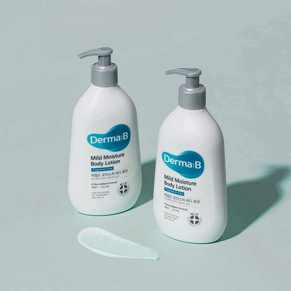 Derma:B Увлажняющий лосьон для тела Daily Moisture, 400 мл