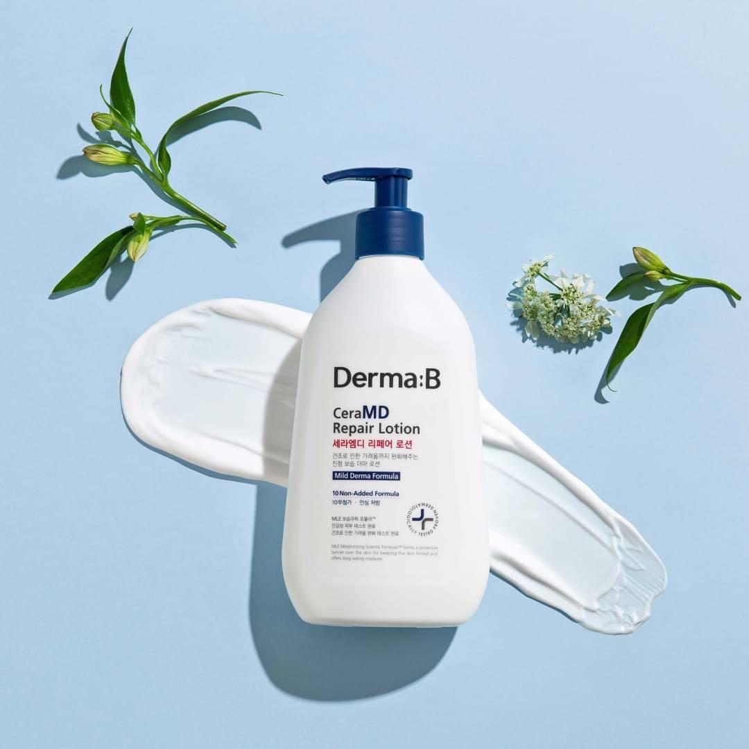 Derma:B Увлажняющий лосьон для тела CeraMD, 400 мл