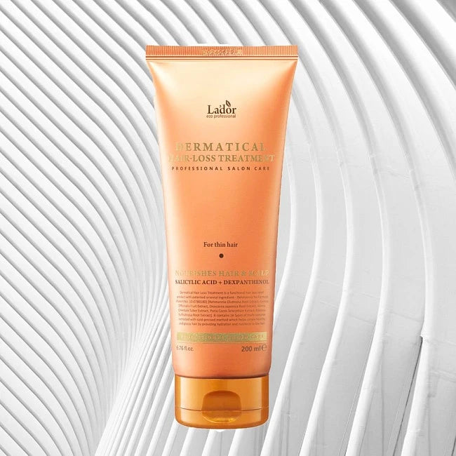 LADOR Укрепляющая маска для тонких волос Dermatical Hair-Loss, 200 мл