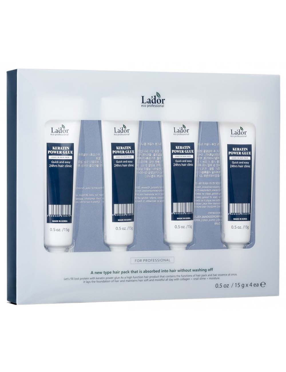 Сыворотка для секущихся кончиков La'dor Keratin Power Glue (мини) 4x15g