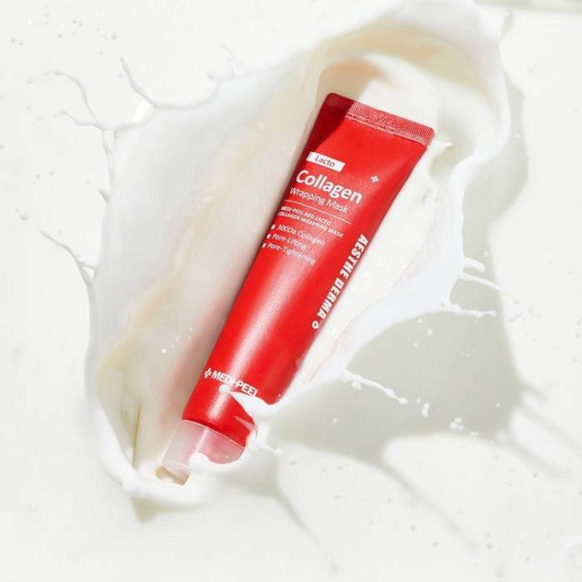 MEDIPEEL Маска-плёнка для сужения пор Red Lacto Collagen, 70 мл