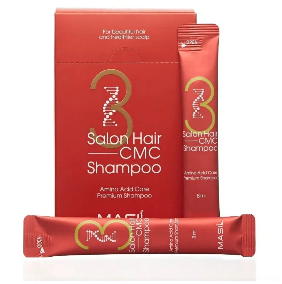 Masil Восстанавливающий профессиональный шампунь 3 Salon Hair CMC, 8 мл