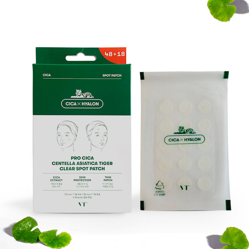 VT COSMETICS Противовоспалительные патчи Pro Cica, 66 шт