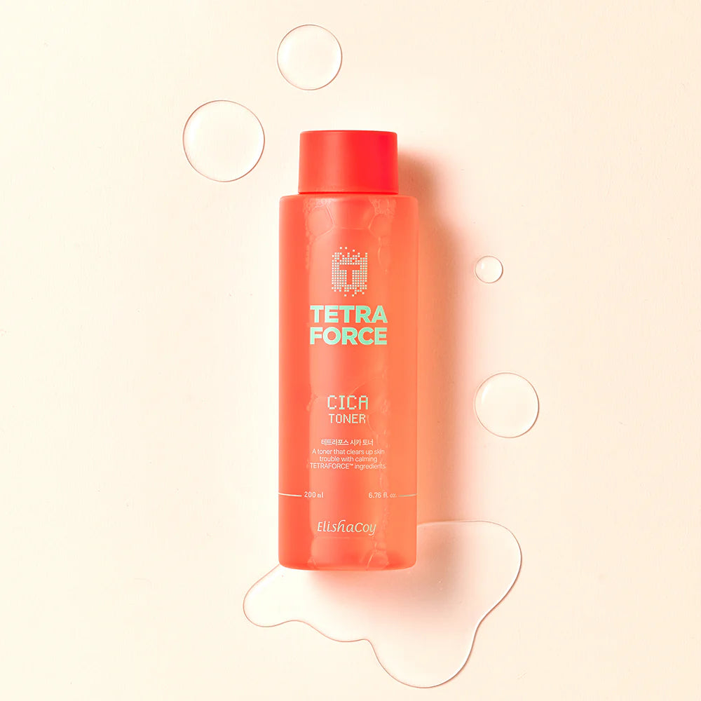 ElishaCoy Противовоспалительный тонер TetraForce Cica, 200 мл